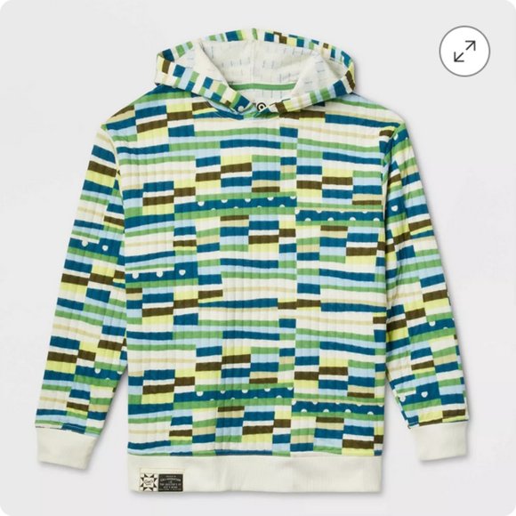 Gee's Bend Quilters x Target Black History Month Tops - Gee's Bend Quilters Quilted Graphic Hoodie NWT